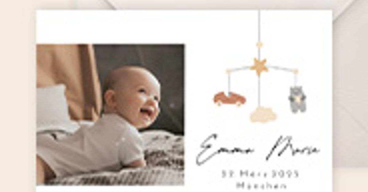 Babykarten online selbst gestalten | Kartenliebe