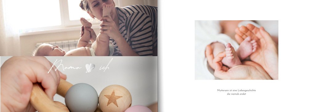Echtfotobuch Herzstück