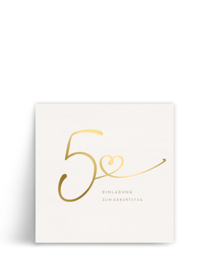 50. Geburtstag