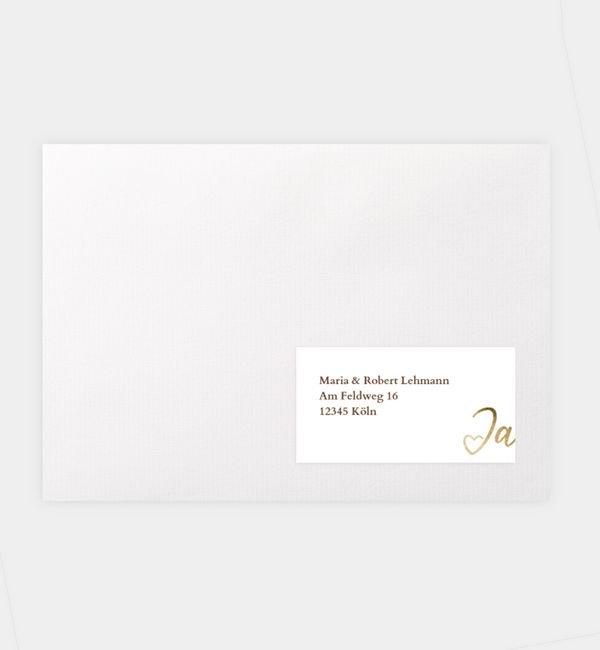 Ja · Mitten ins Herz