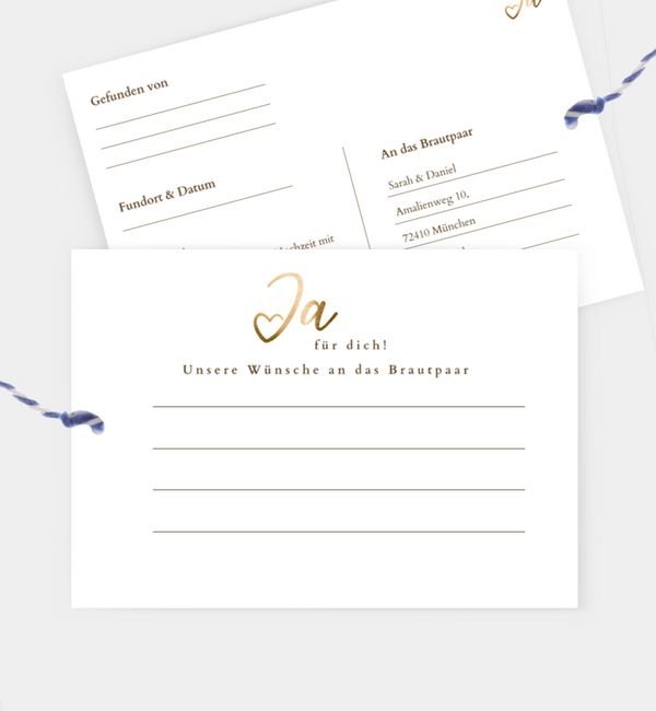 Ja · Mitten ins Herz