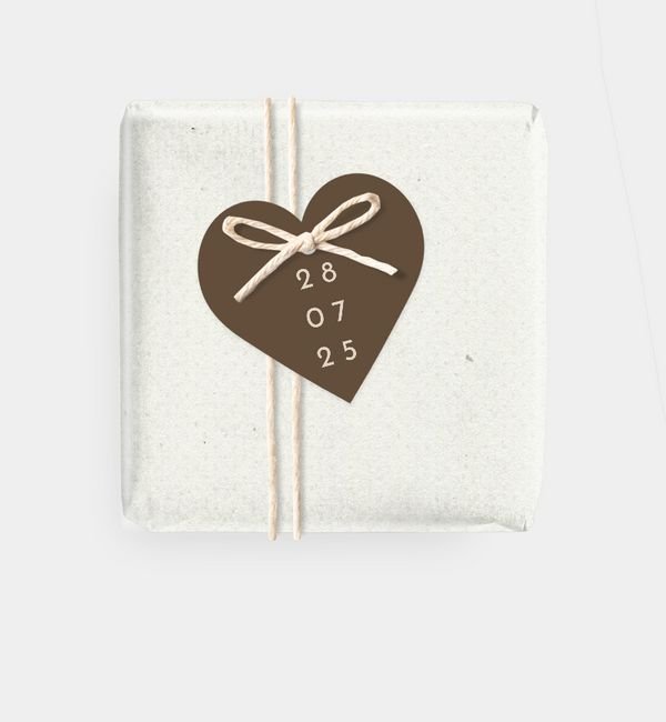 Geschenkanhänger Herz