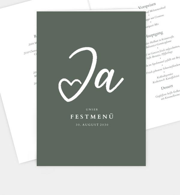 Ja · Mitten ins Herz