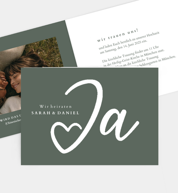 Ja · Mitten ins Herz