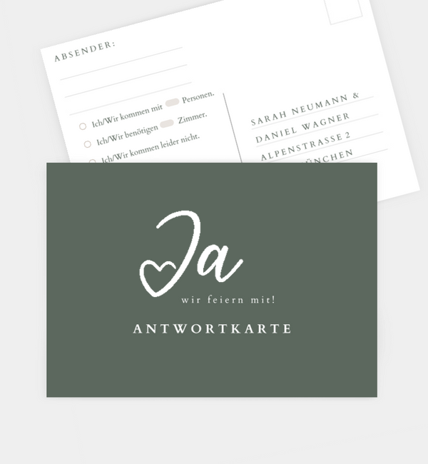 Ja · Mitten ins Herz