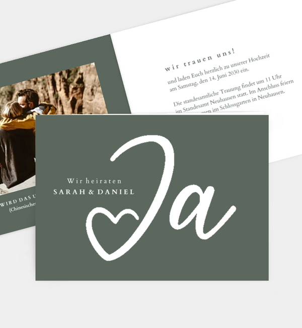 Ja · Mitten ins Herz