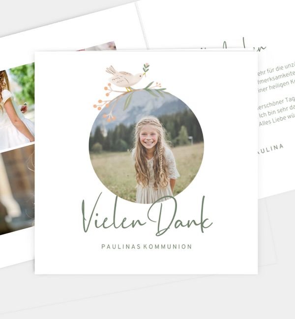 Klappkarte quadratisch