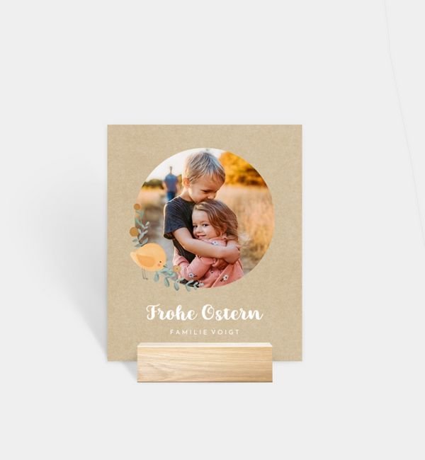 Tischnummern-Karte Polaroid