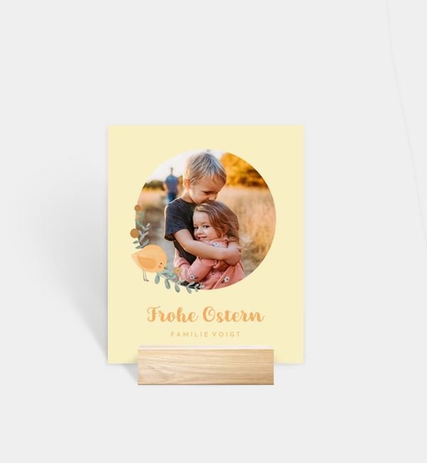 Tischnummern-Karte Polaroid