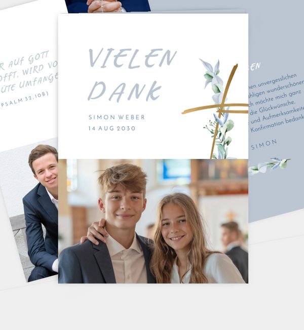 Klappkarte hoch