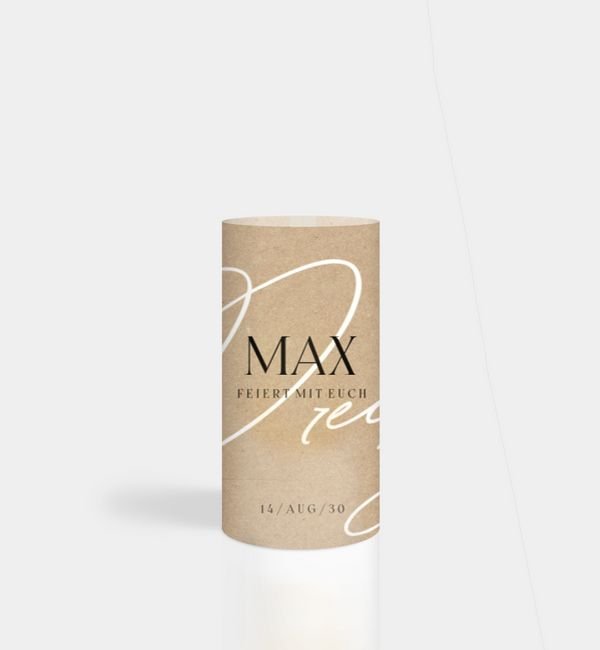 Windlichtkarte klein