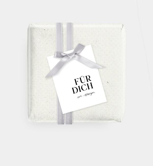 Geschenkanhänger rechteckig