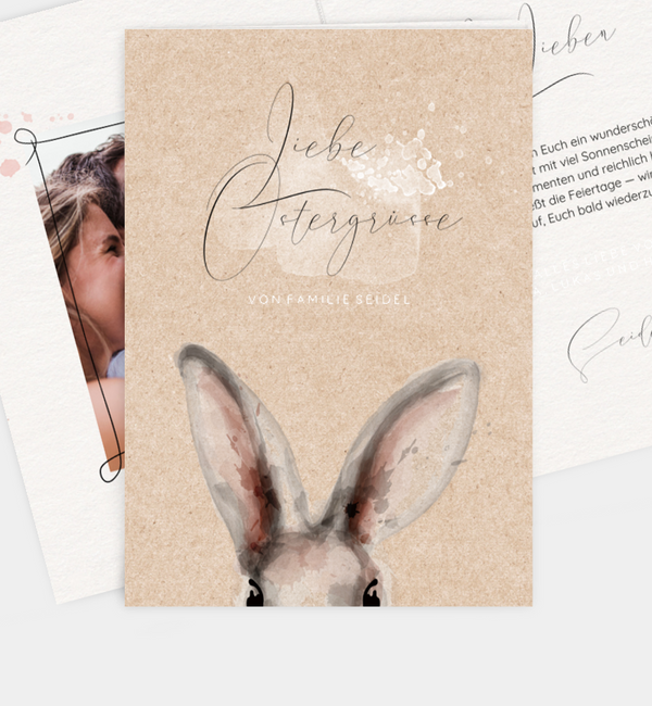 Aquarelle Hasenohren