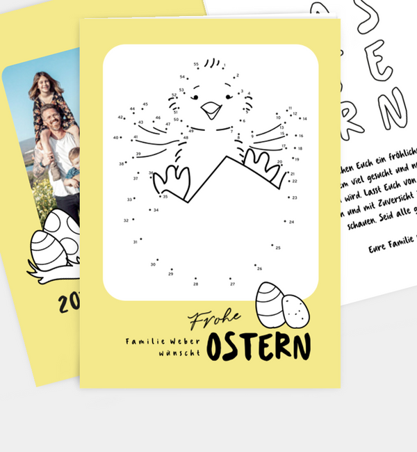 Frisch geschlüpft · Ausmalkarte