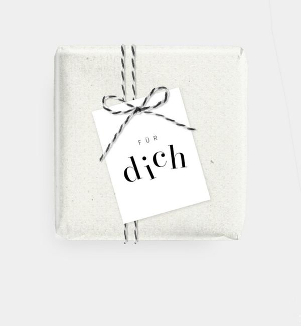 Geschenkanhänger rechteckig