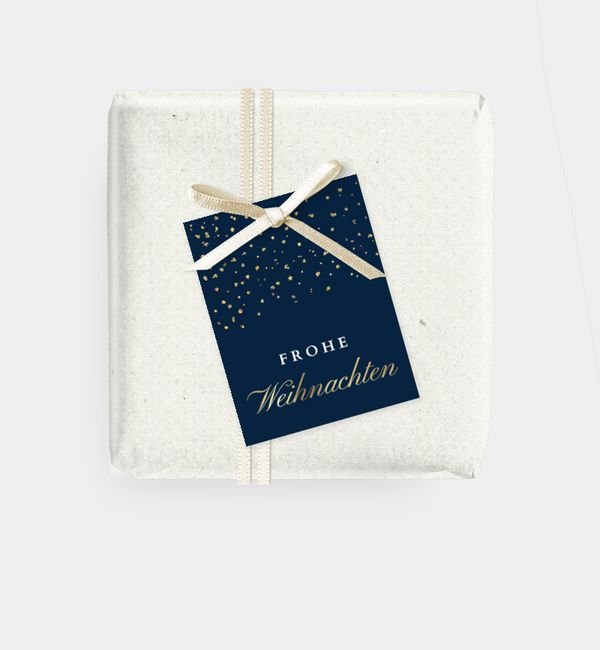 Geschenkanhänger rechteckig