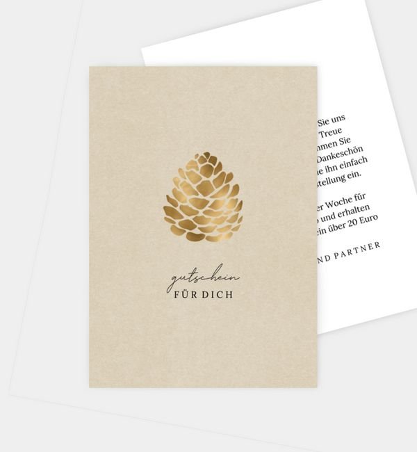 Postkarte hoch