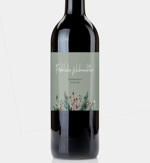 card/flaschenetikett-quer-126x90