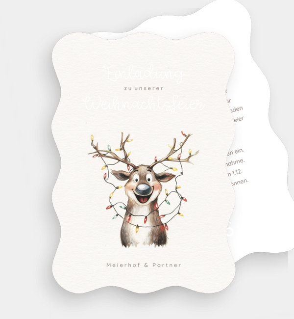 Glowing Reindeer