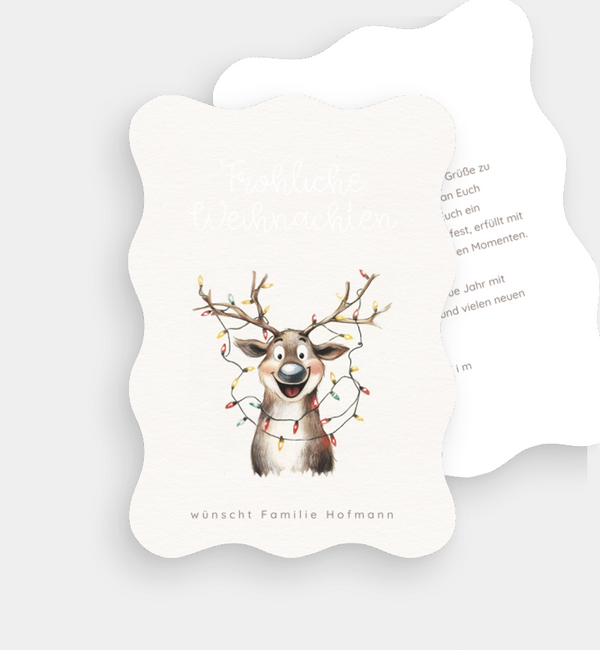 Glowing Reindeer