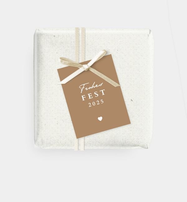 Geschenkanhänger rechteckig