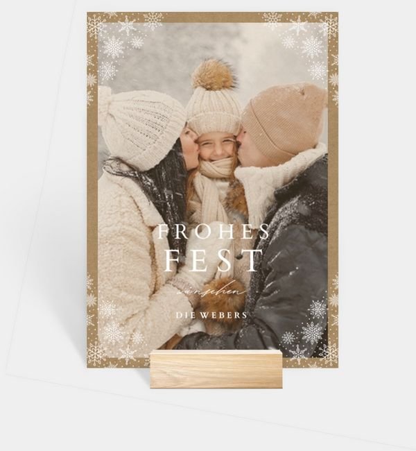 Tischnummern-Karte hoch