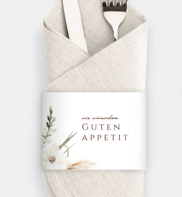 Serviettenbanderole