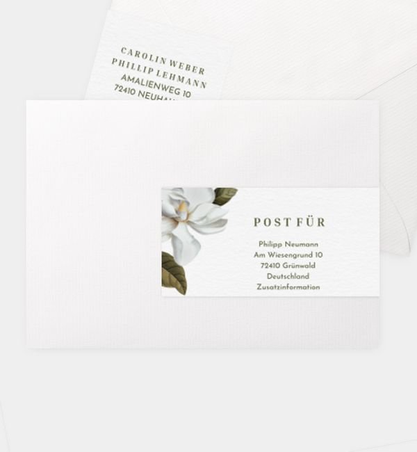 Kombi-Adressaufkleber