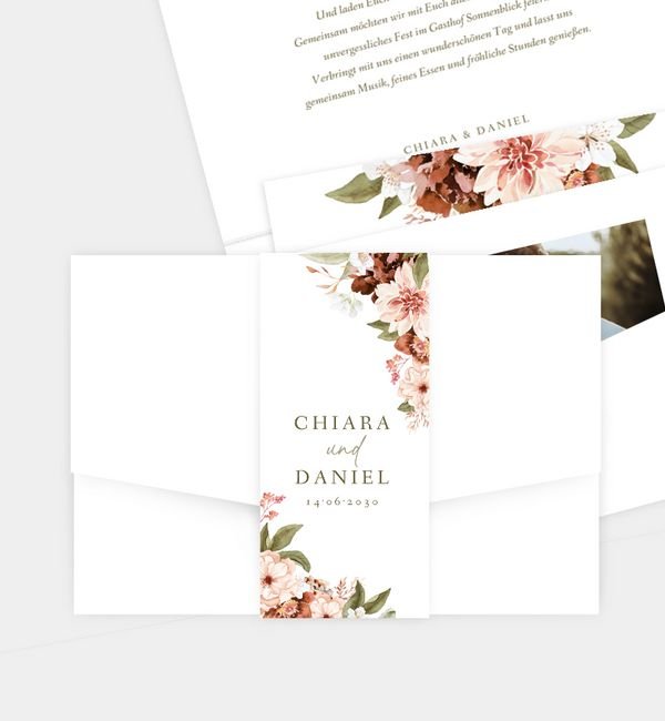 Pocketfold, bedruckte Hülle