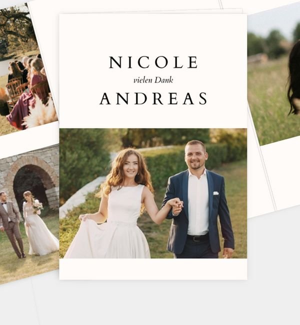 Doppel-Klappkarte hoch