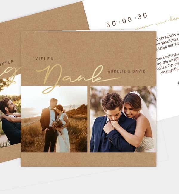 Klappkarte quadratisch