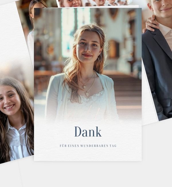 Doppel-Klappkarte hoch