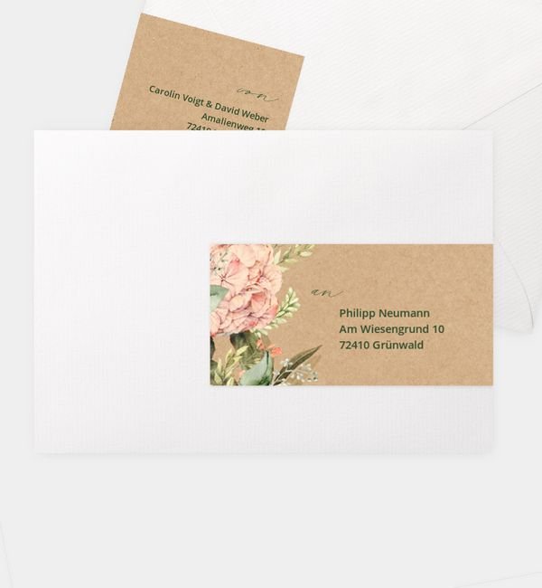 Kombi-Adressaufkleber