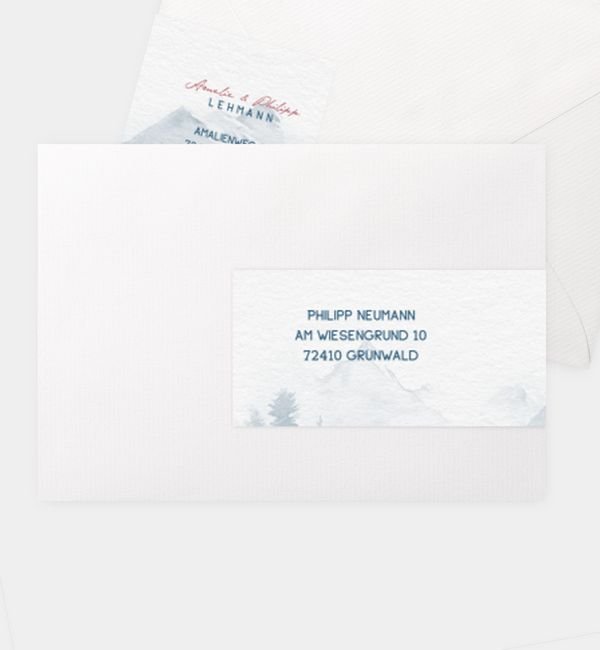 Kombi-Adressaufkleber