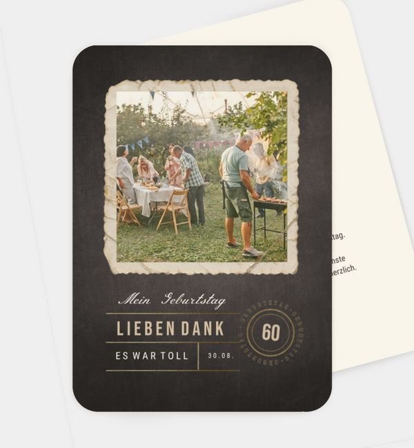 Postkarte hoch