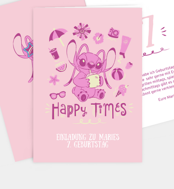 Stitch · Aloha Birthday