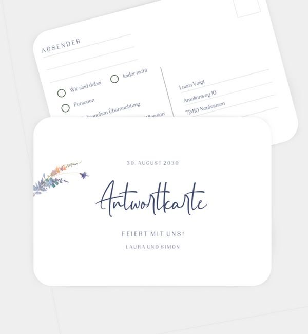 Postkarte quer