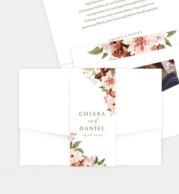 Pocketfold, bedruckte Hülle