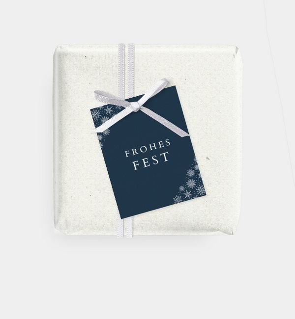 Geschenkanhänger rechteckig