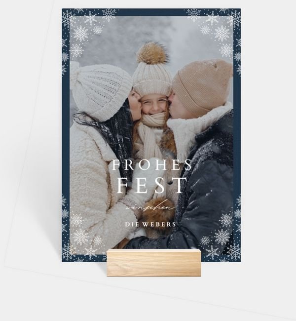 Tischnummern-Karte hoch