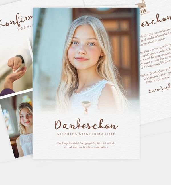 Klappkarte hoch