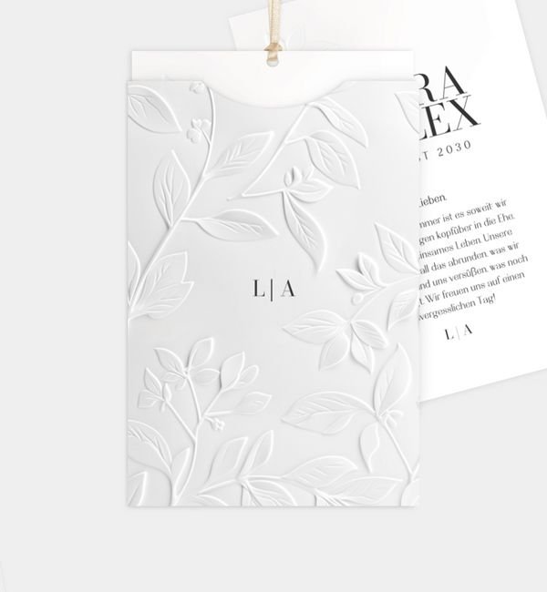 Botanical Garden · Prägeoptik