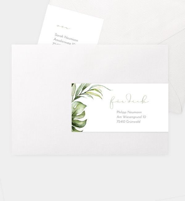 Kombi-Adressaufkleber