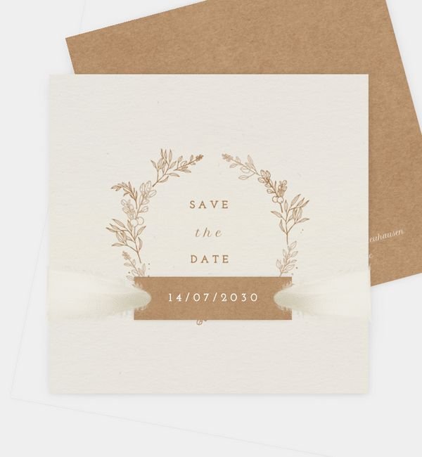 Postkarte quadratisch