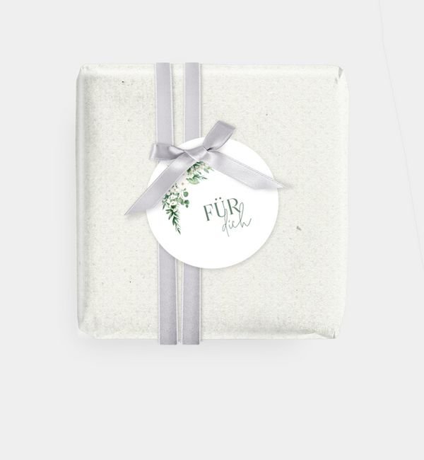 Geschenkanhänger rund