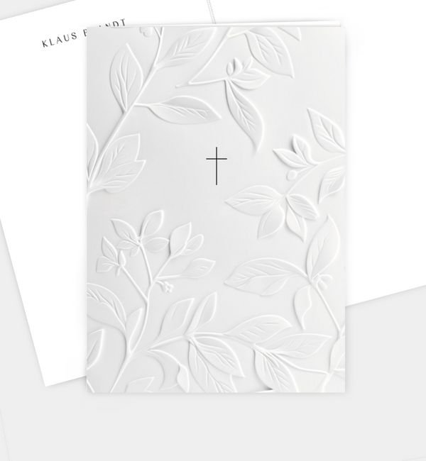 Botanical Garden · Prägeoptik