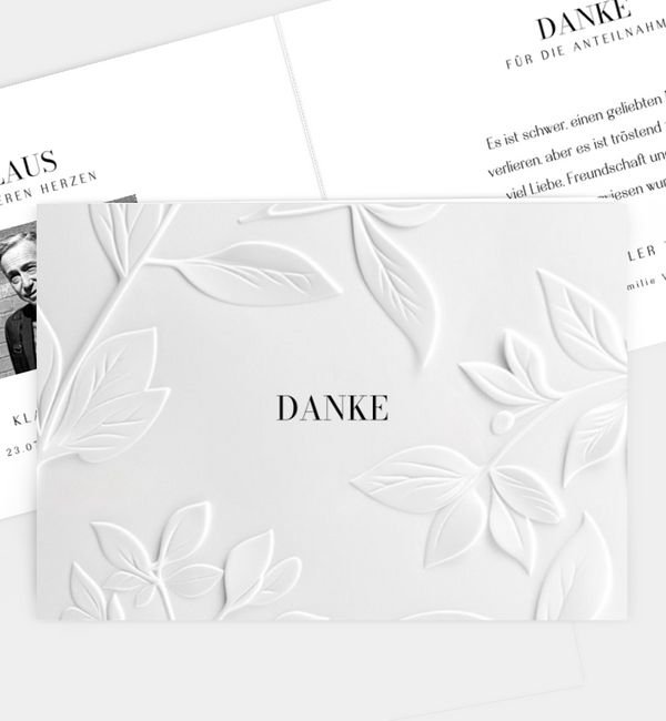 Botanical Garden · Prägeoptik