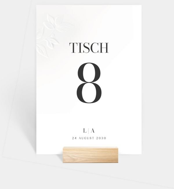 Botanical Garden · Prägeoptik