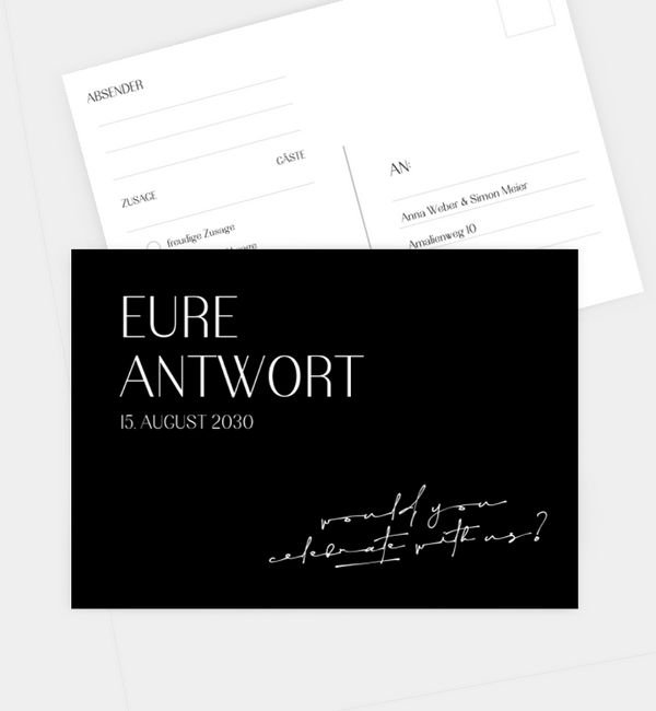 Postkarte quer