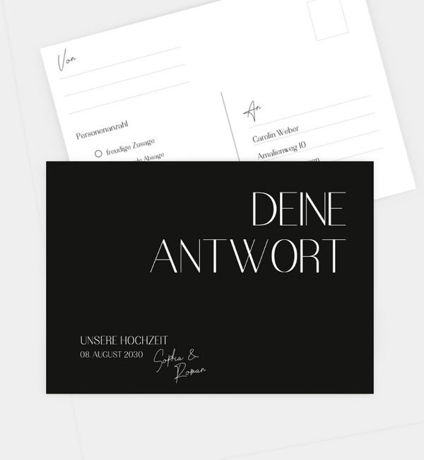 Postkarte quer